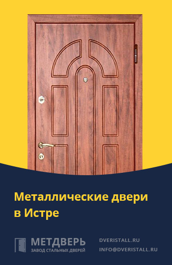 Металические двери в Истре от компании «Метдверь»